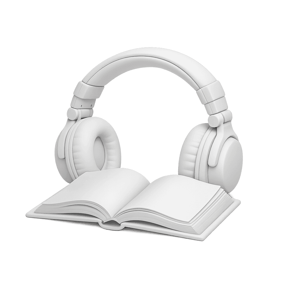 Äänikirjoja kuunteleva henkilö