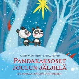 Pandakaksoset joulun jäljillä: 24 tarinaa joulun odotukseen kansikuva