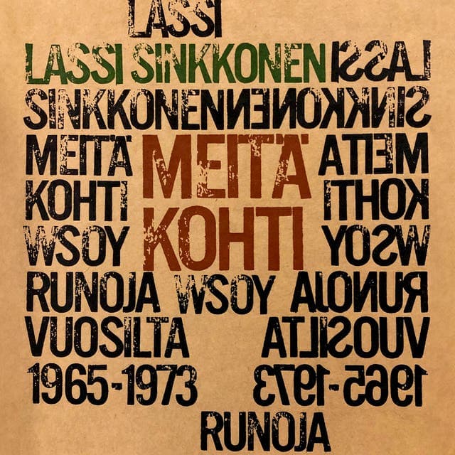 Meitä kohti: Runoja 1965-1973 kansikuva