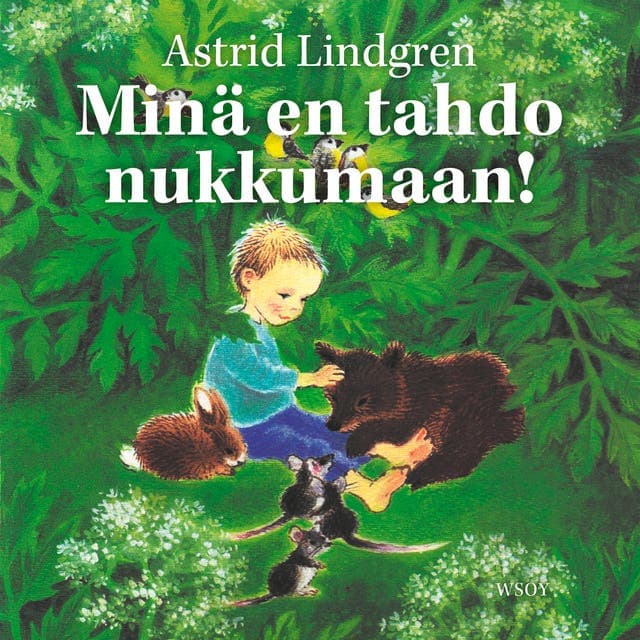 Minä en tahdo nukkumaan! kansikuva