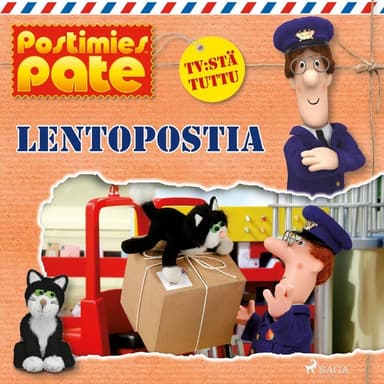 Postimies Pate - Lentopostia kansikuva
