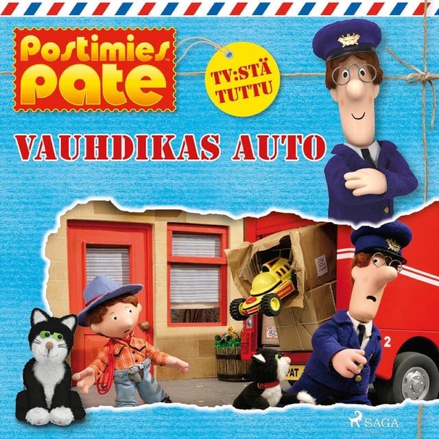 Postimies Pate - Vauhdikas auto kansikuva